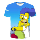 The Simpsons Homer 3d Print T Shirt Bart Simpson House Clothing Homer Simpsons Sweatshirt Costume Men/women Simpson Family Shirt