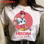 Kawaii Hunter X Hunter T Shirt Men Funny Summer Tops Cartoon HISOKA MOROW Graphic Tees Harajuku Unisex Anime Hot T-shirt Male